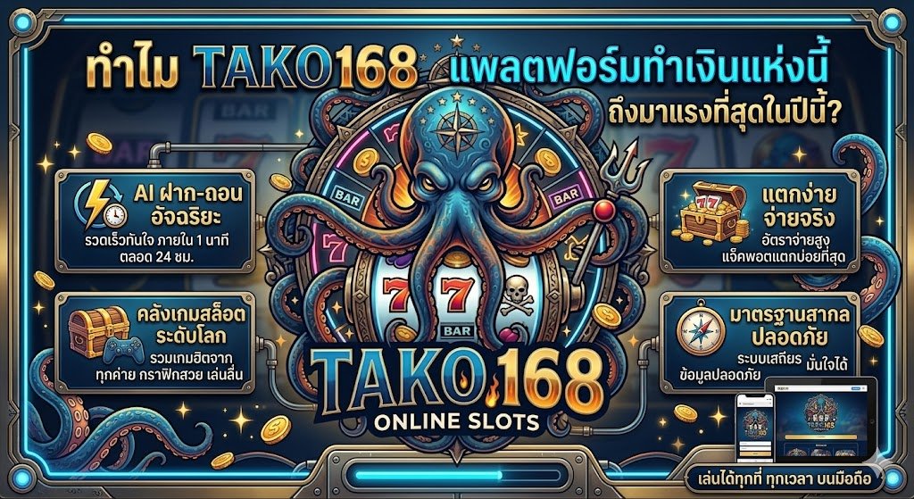 tako168 แพลตฟอร์มหลัก